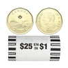 2023 Canada King Charles Dollar Loon Original Wrapped Roll of 25pcs
