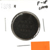 1898H Canada 1-cent F-VF (F15) Scratched, spots, or impaired