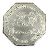 1975 Nanaimo, BC, 9th Annual Bathtub Race Large Octagonal Trade Dollar Token