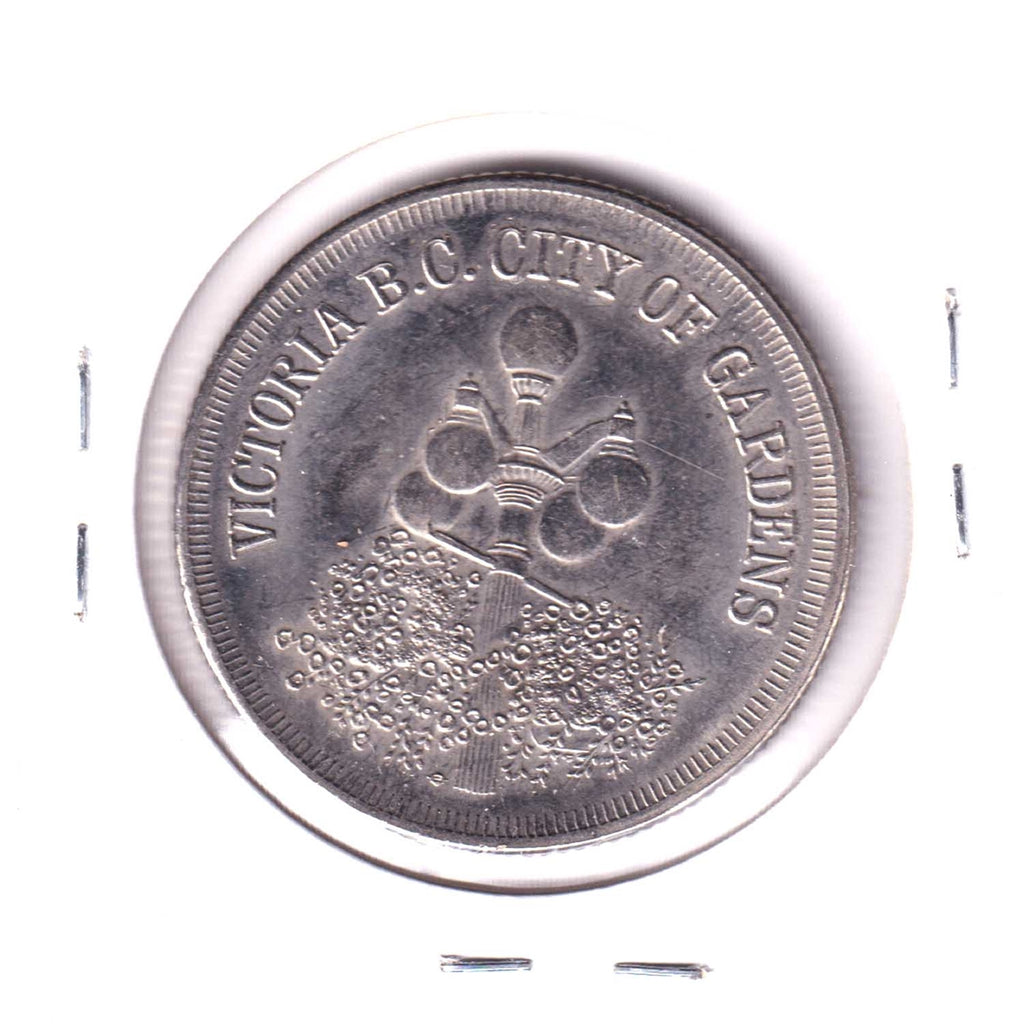 1983 Victoria, BC, Trade Dollar Token: Thermopylae