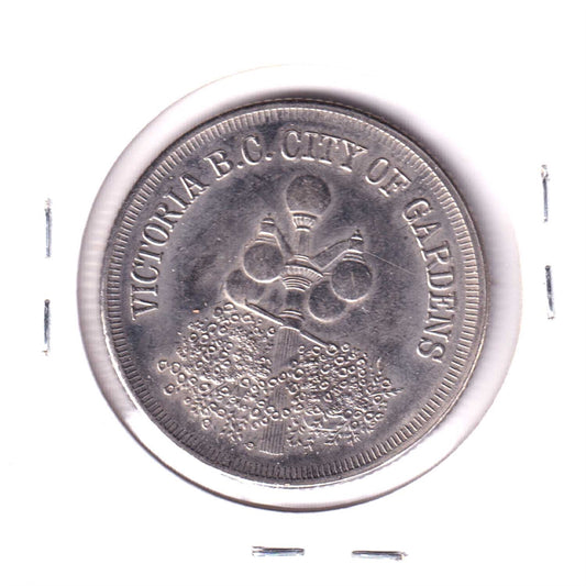 1983 Victoria, BC, Trade Dollar Token: Thermopylae