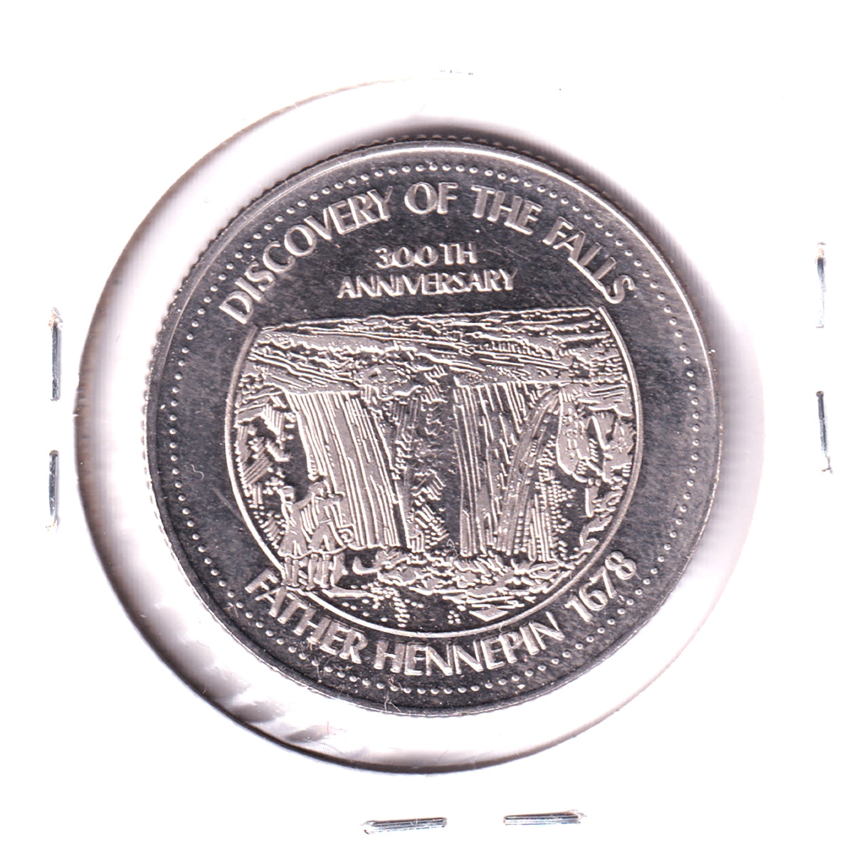 1978 Niagara Falls, ON, Trade $1: Discovery of the Falls 300th (May be lightly toned)