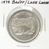 1979 Banff Lake Louise Dollar Trade Token: Moraine Lake