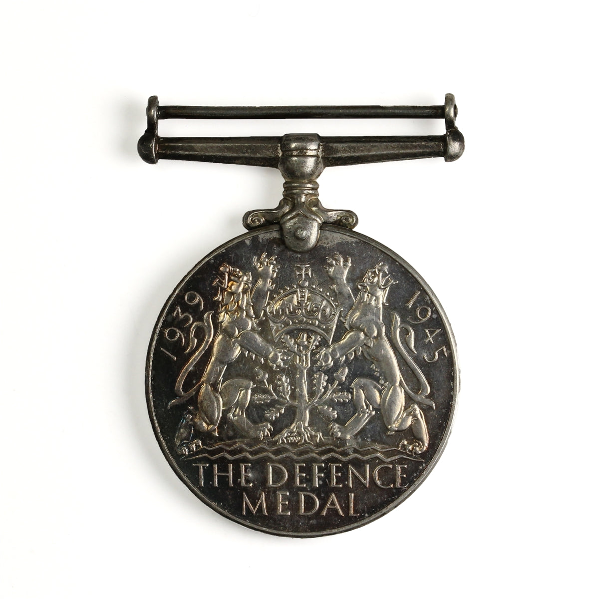 Canada WWII Defence Medal 1939-1945, Silver (Toned)