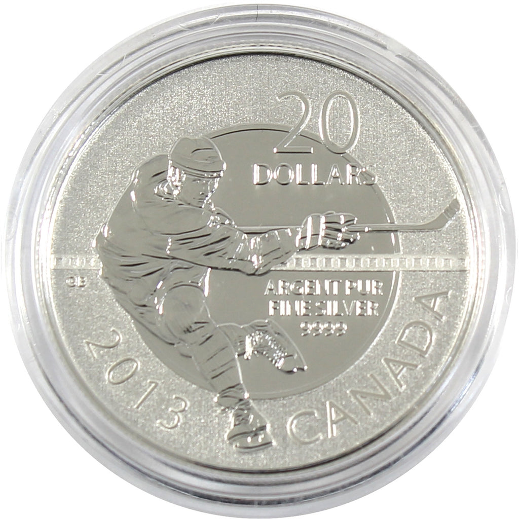 2013 Canada $20 Hockey ($20 for $20 #7) Fine Silver (No Tax) Capsule Only