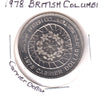 1978 British Columbia Carrier Dollar Trade Token: Louise Joseph / K'wah