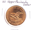 Michigan Upper Peninsula Dollar Medallion, Circa 1989