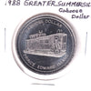 1988 Greater Summerside, PEI, Caboose Dollar Trade Token