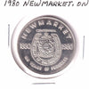 1980 Newmarket, ON, Centennial Trade Dollar Token: The Meeting Place