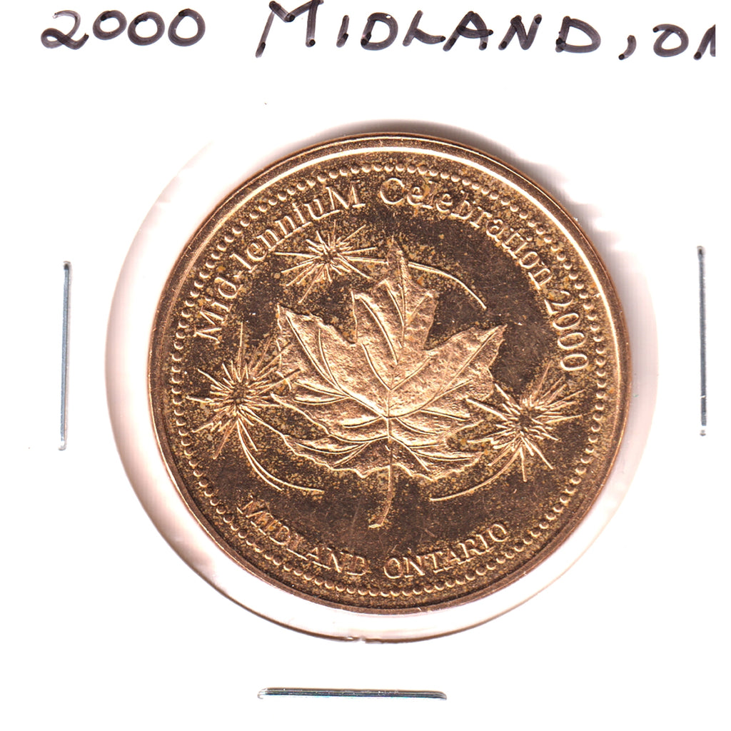 2000 Midland, Ontario, Mid-lenniuM Celebration Medallion