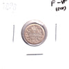 1898 Canada 5-cents F-VF (F15) Scratched, Cleaned or impaired