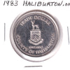 1983 Haliburton, Ontario, Trade Dollar Token: Ontario's Newest County