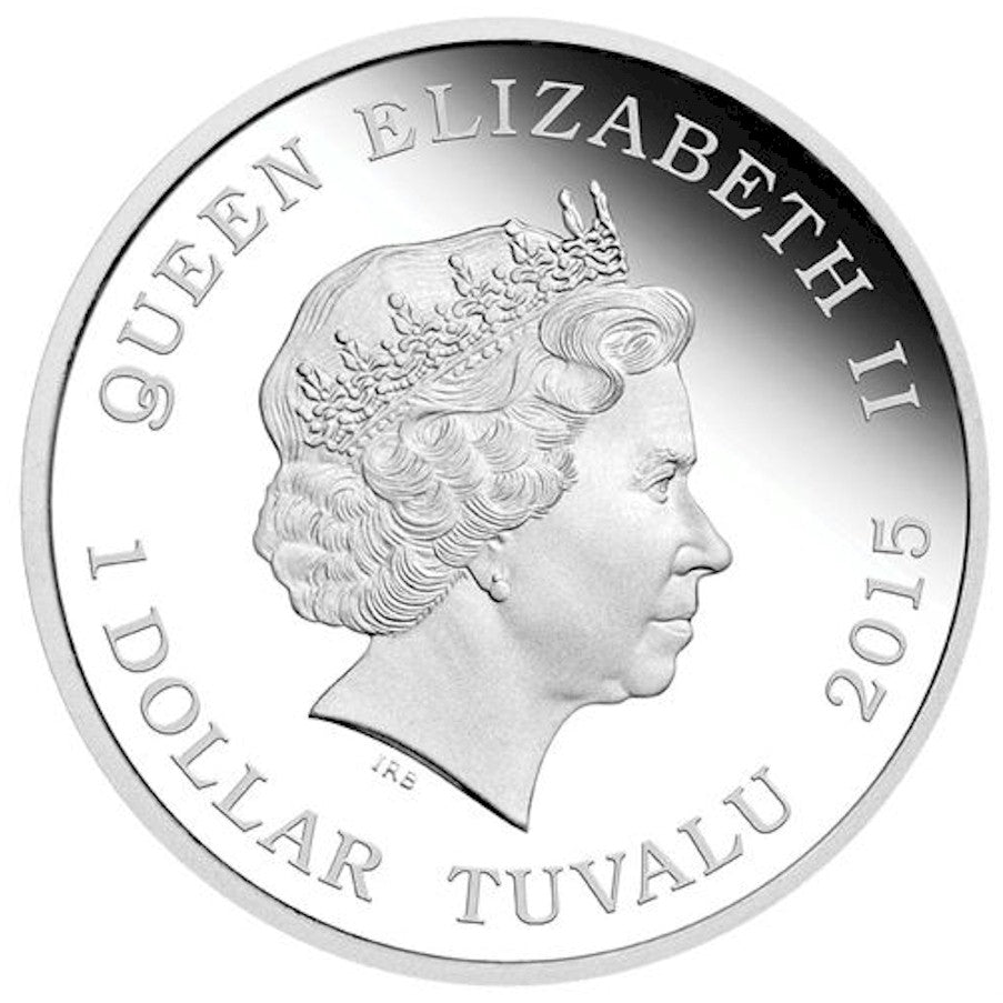2015 Tuvalu Star Trek - Captain James Kirk Silver Proof (TAX Exempt)