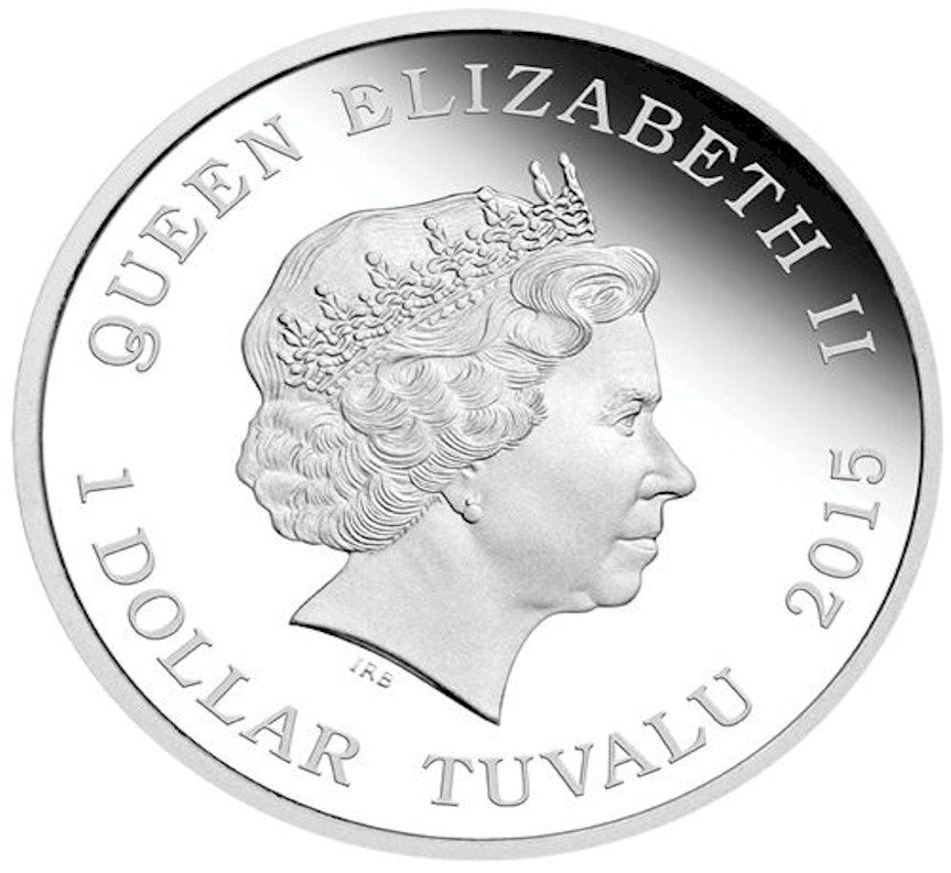 2015 Tuvalu Star Trek: Deep Space 9 Space Station Proof (TAX Exempt)