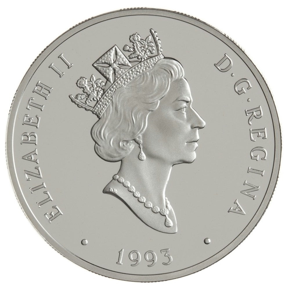 1993 Canada $20 Aviation - Fairchild 71C Sterling Silver Coin