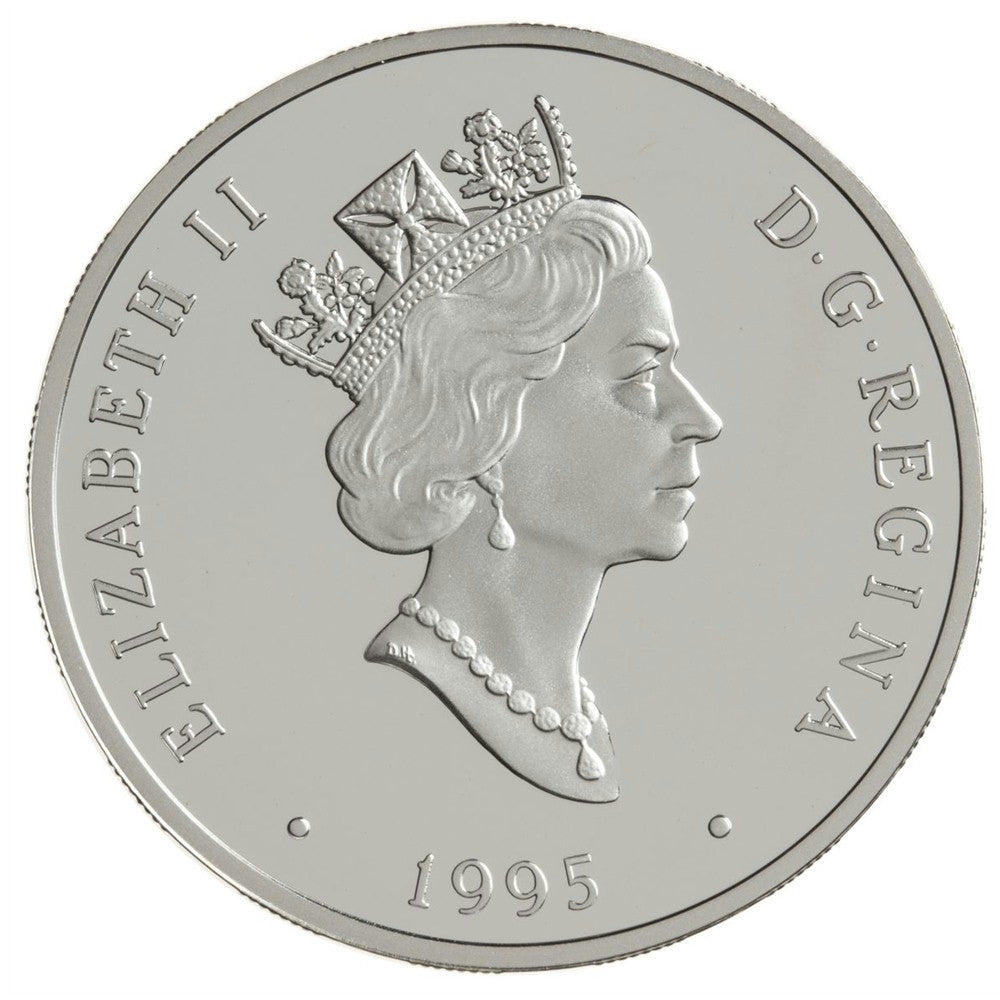 1995 Canada $20 Aviation - Fleet 80 Canuck Sterling Silver Coin