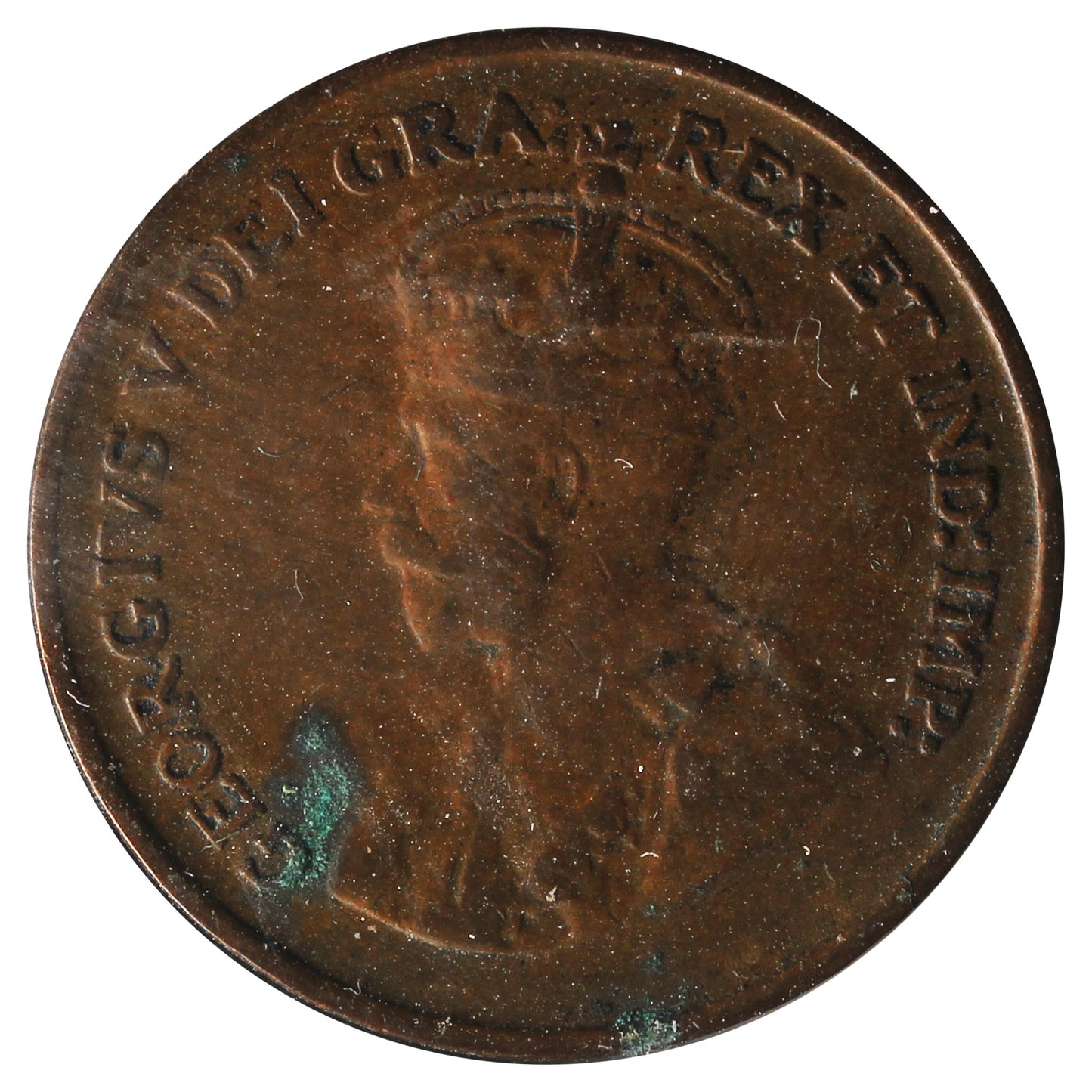 1924 Canada 1-Cent Very Fine (VF20) Scratched, Cleaned or Impaired