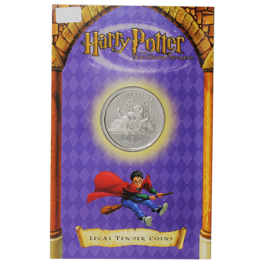 2002 Isle of Man 1 Crown Harry Potter Chamber of Secrets
