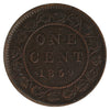 1859 N9 Canada 1-cent Very Fine (VF20) Scratched, Cleaned or Impaired