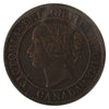 1859 N9 Canada 1-cent Very Fine (VF20) Scratched, Cleaned or Impaired