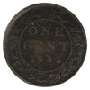 1893 Canada 1-cent F-VF (F15) Scratched, Cleaned or Impaired