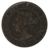 1893 Canada 1-cent F-VF (F15) Scratched, Cleaned or Impaired