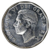 1952 Canada 5-cents AU-UNC (AU55) Scratched, Cleaned or Impaired