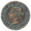 1891 SDLL Obv. 3 Canada 1-cent VG-F (VG10) Scratched