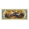 USA 2003 $2 Note Colourized