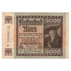 Germany 1922 500 Mark Note, VF