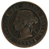 1897 Canada 1-cent Fine (F12) Scratched, Cleaned or Impaired