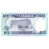 Zambia 1986 10 Kwacha Note, Pick #26c, CUNC