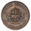 1967 Niagara Falls Canada Centennial Copper Round