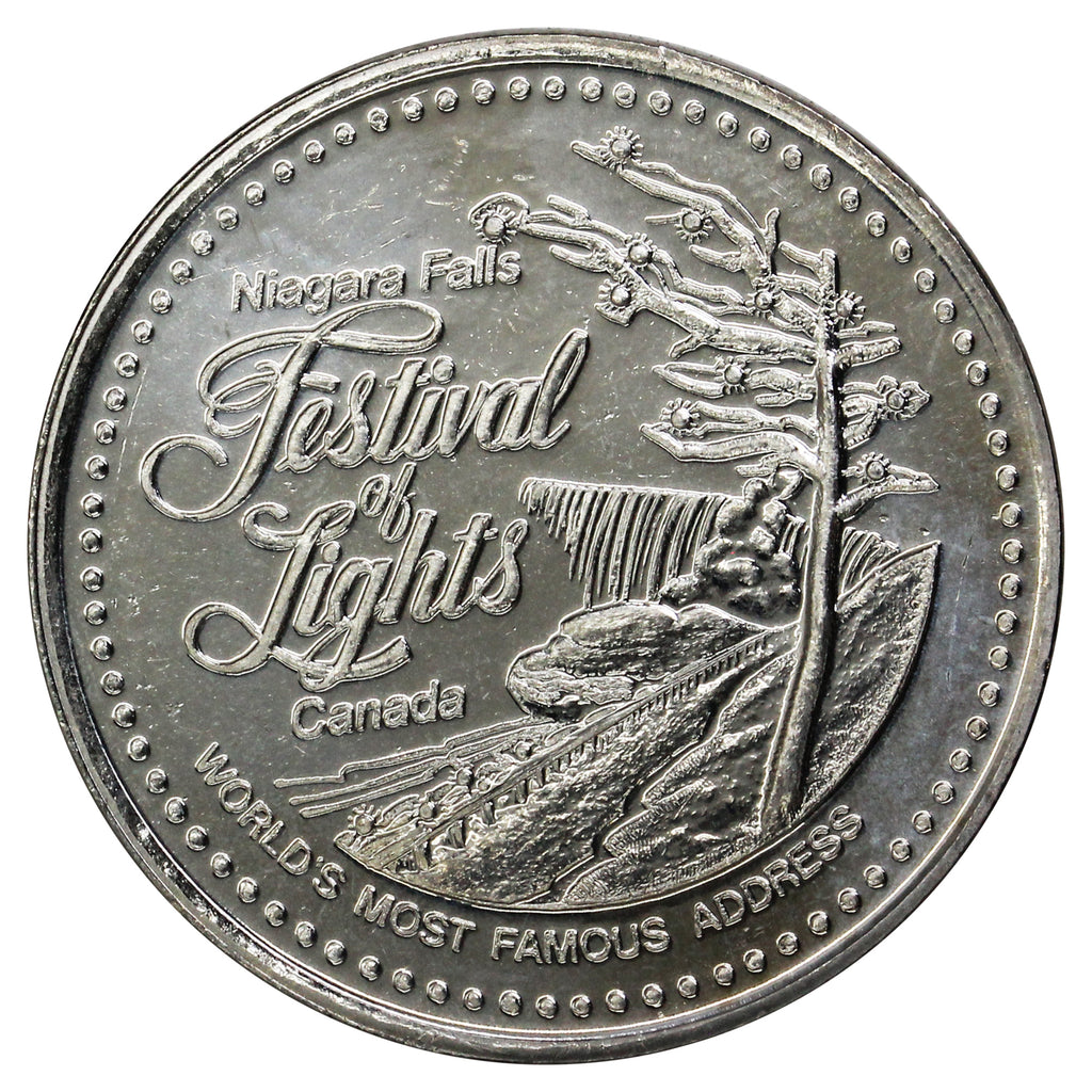 1984 Niagara Falls - Festival of Lights Trade Dollar Token