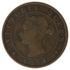 1871 Prince Edward Island 1-cent G-VG (G6) Scratched, Cleaned or Impaired