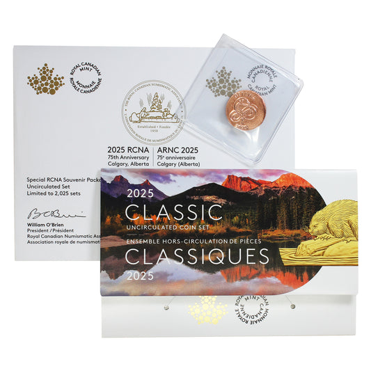 RCNA Special Edition 2025 Classic Uncirculated Coin Set