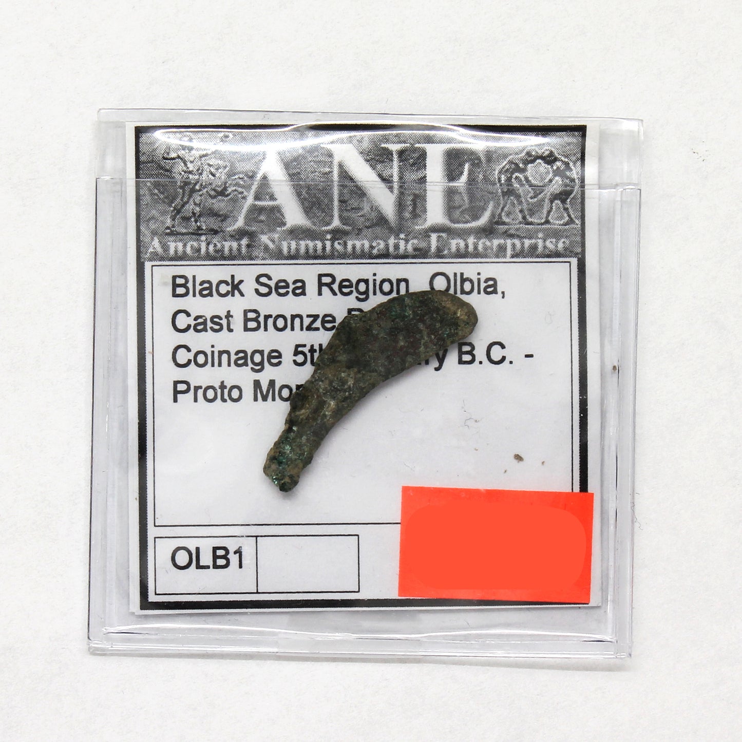 Black Sea Region Proto-Money Circa 401-500 AD - Cast Bronze Dolphin