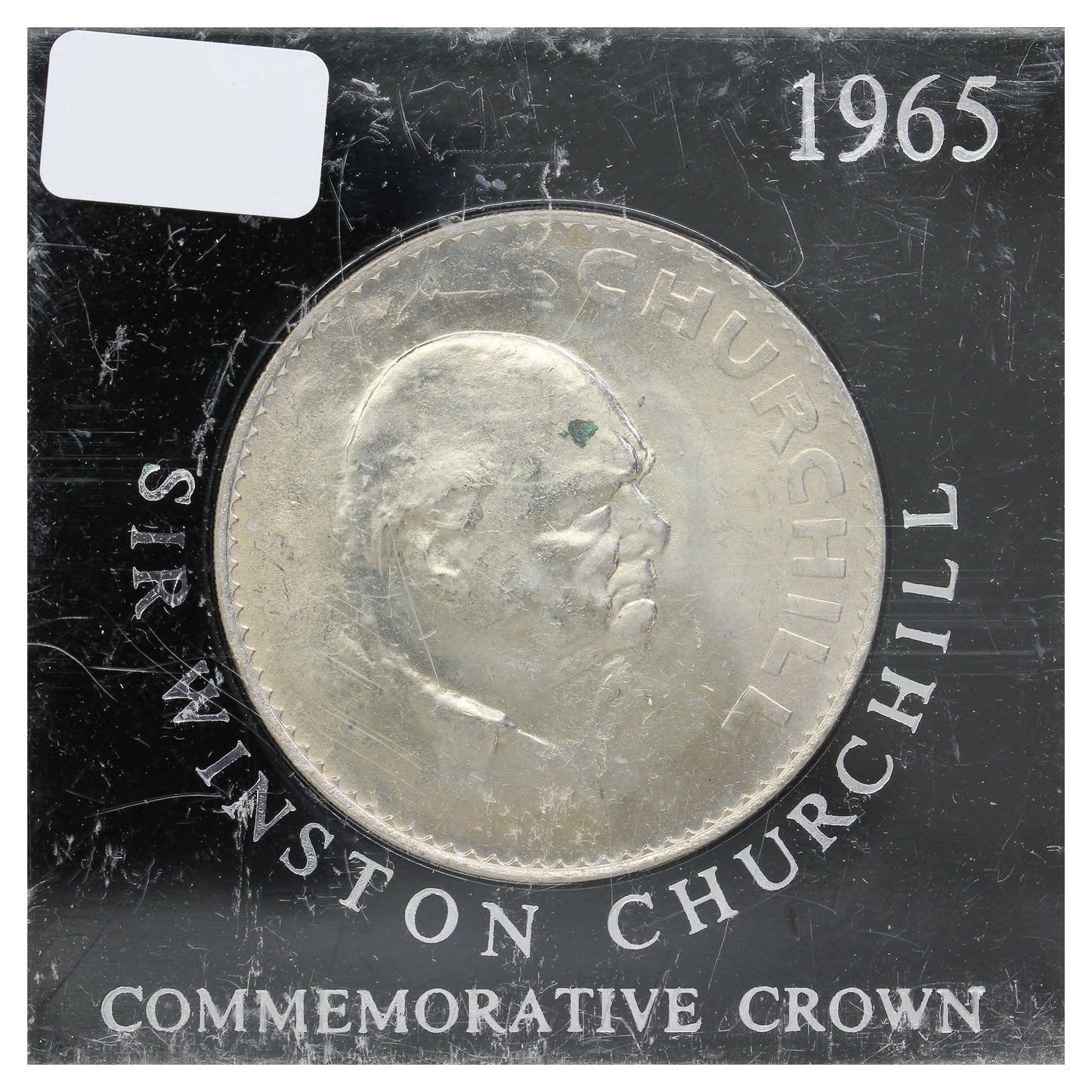 Great Britain Winston Churchill 1874-1965 Crown in Special Vintage Holder