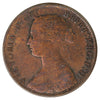 1861 Nova Scotia Large Bud 1-cent G-VG (G6) Scratched, Cleaned or Impaired
