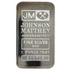 JM Johnson Matthey TD Bank 1oz. .999 Fine Silver Bar (No Tax) Lightly Toned