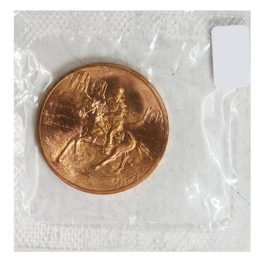 John Wayne Copper Medallion