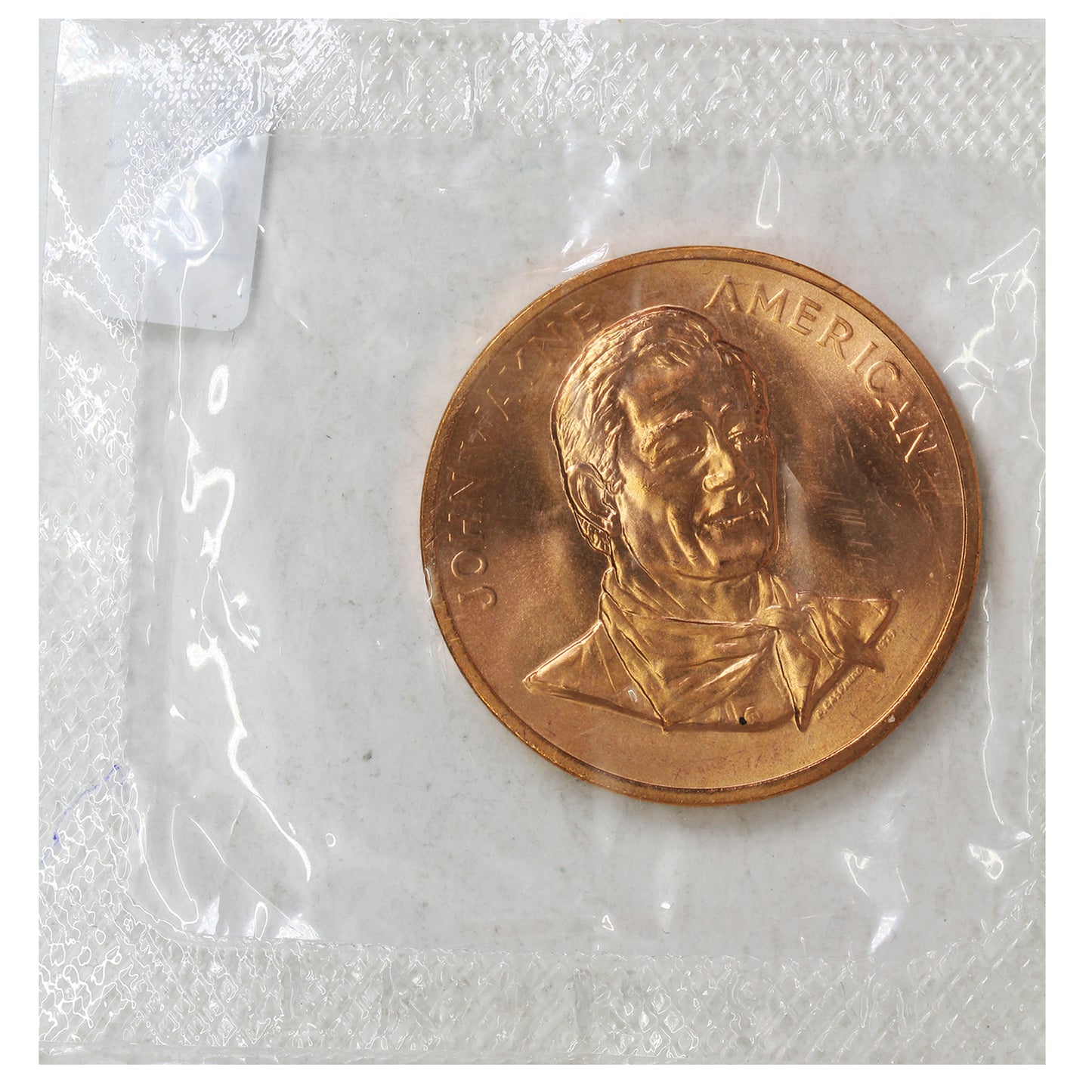 John Wayne Copper Medallion