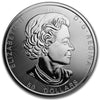 2019 Canada $50 Magnificent Maple Leaves 10oz .9999 Silver (No Tax) Hairline Scr. on Capsule