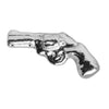 Monarch 38 Caliber Revolver 38 gram (1.22oz) Fine Silver Gun (No Tax) Mild Rubbing
