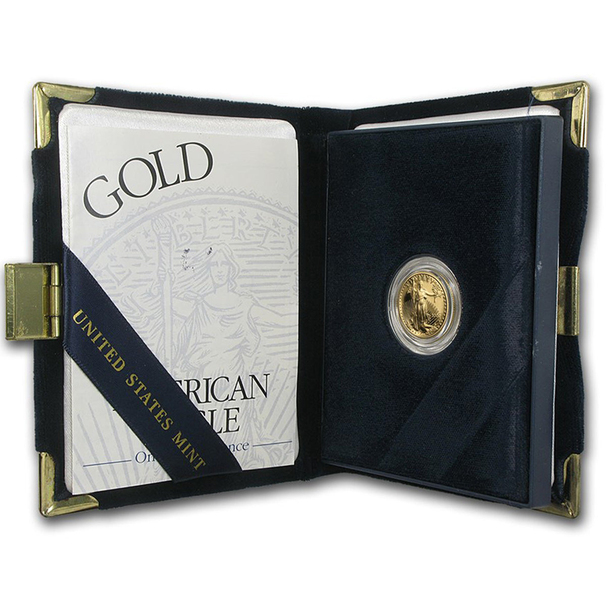 2001-W $5 Proof American Gold Eagle 1/10oz Gold w Box & COA