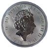 2023 GB £10 Royal Tudor Beasts: The Yale of Beaufort 10oz Silver (No Tax) Flaws