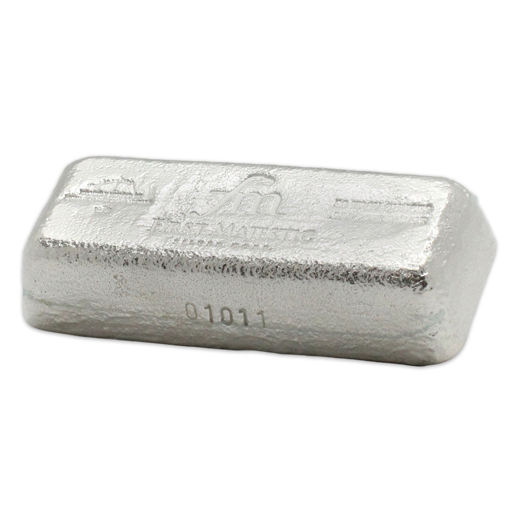 LOCAL PICKUP ONLY: First Majestic 50oz .999 Silver Bar (TAX Exempt) See descript. - No Credit Cards or Paypal