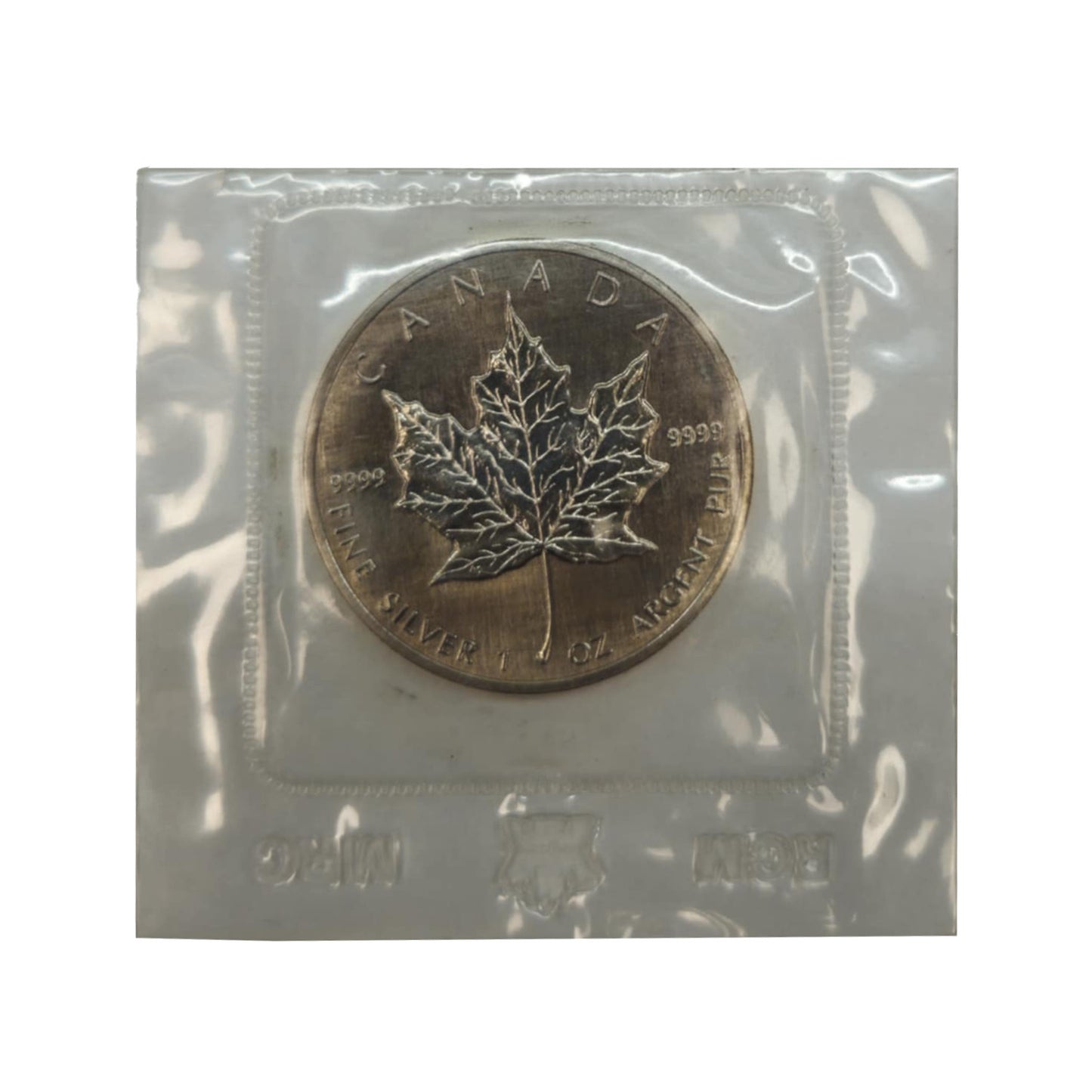 1989 Canada $5 1oz .9999 SML (No Tax) Toned/Flaws