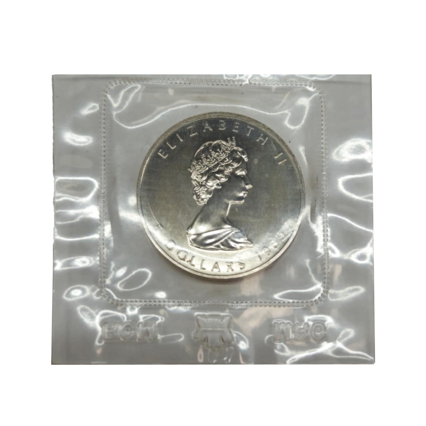 1989 Canada $5 1oz .9999 SML (No Tax) Toned/Flaws