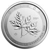 2021 $50 Magnificent Maple Leaves 10oz. Fine Silver (No Tax) Light toning/Coin Scr.